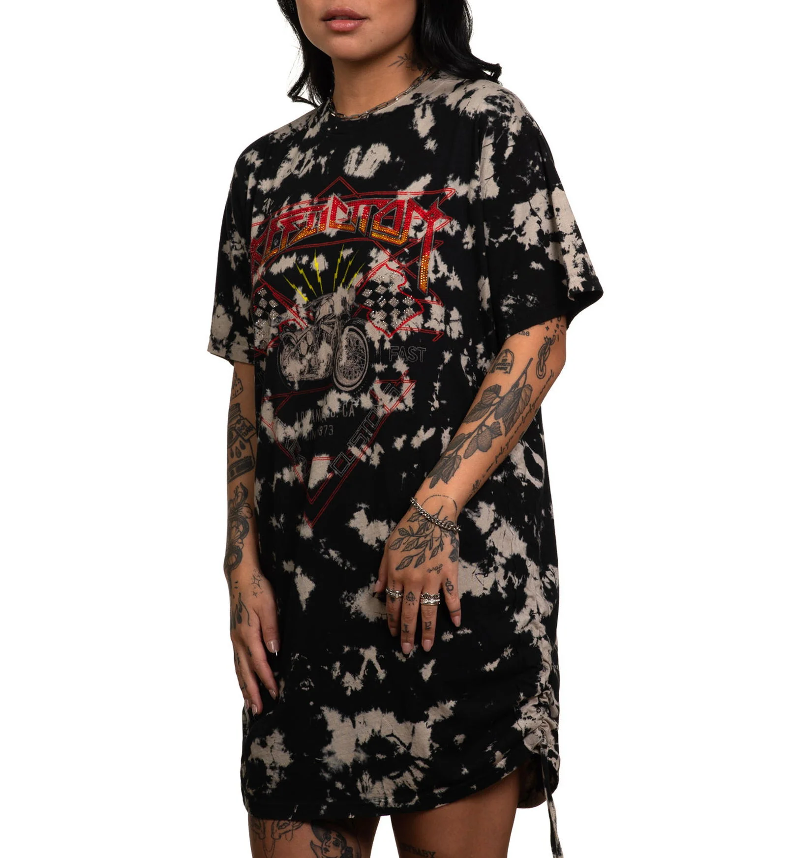 AC Moto Flag Dress - Image 3