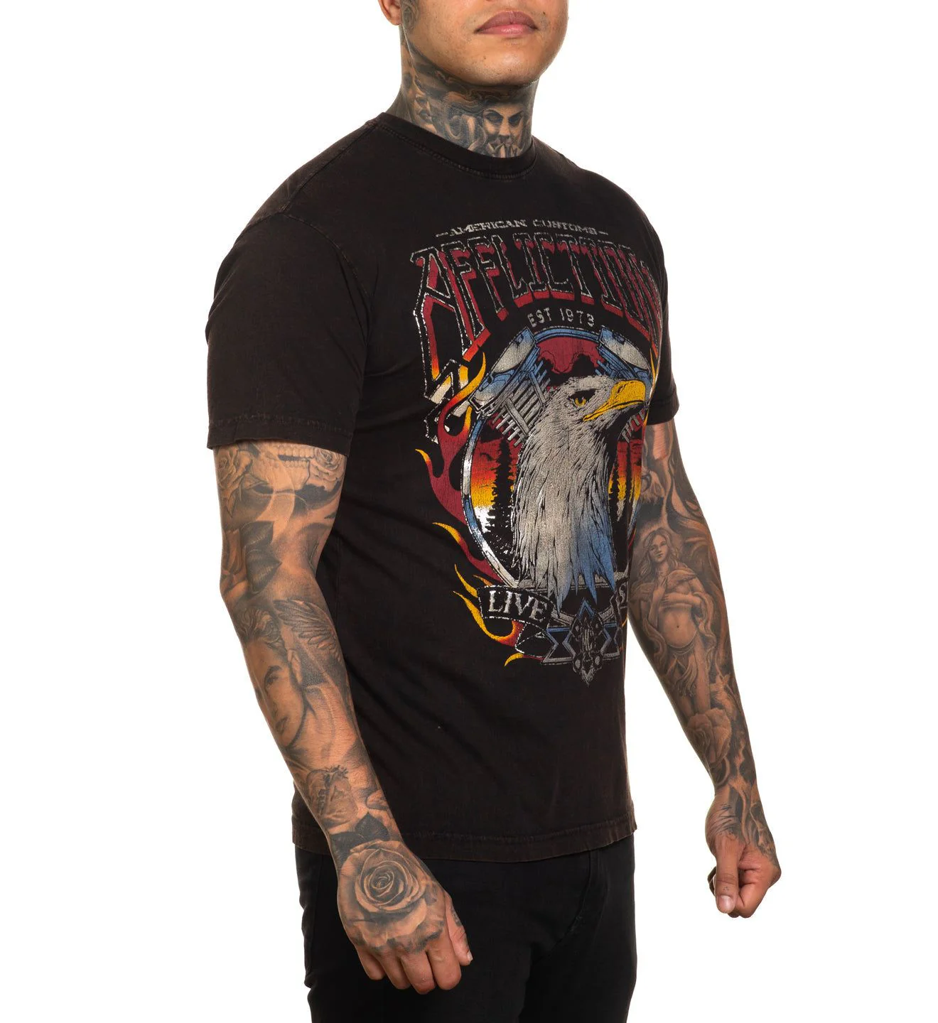 AC Sunset Cruisin Tee - Image 4