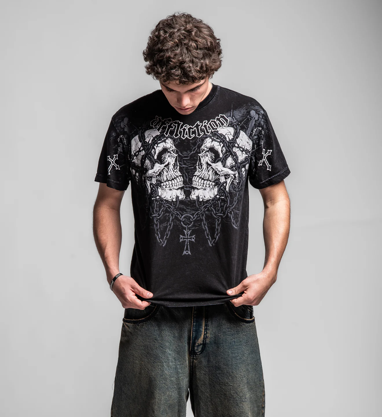 Chained Saint Thorns Tee - Image 6