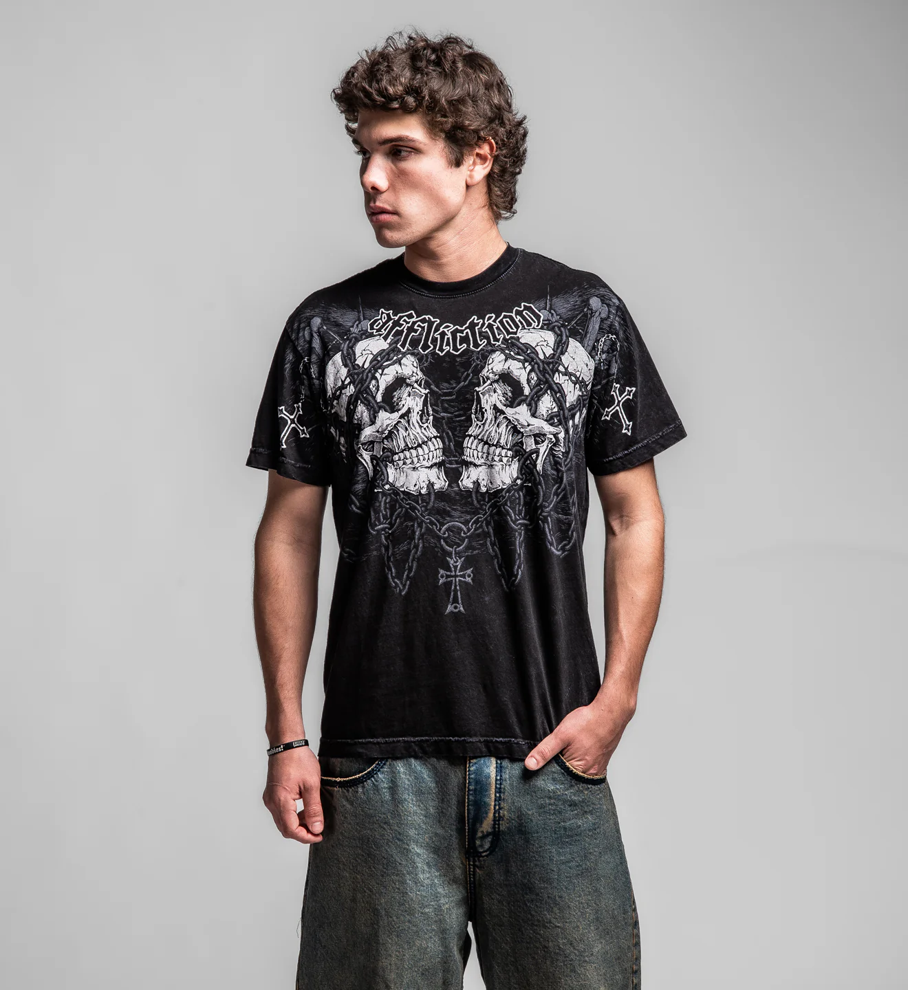 Chained Saint Thorns Tee - Image 7