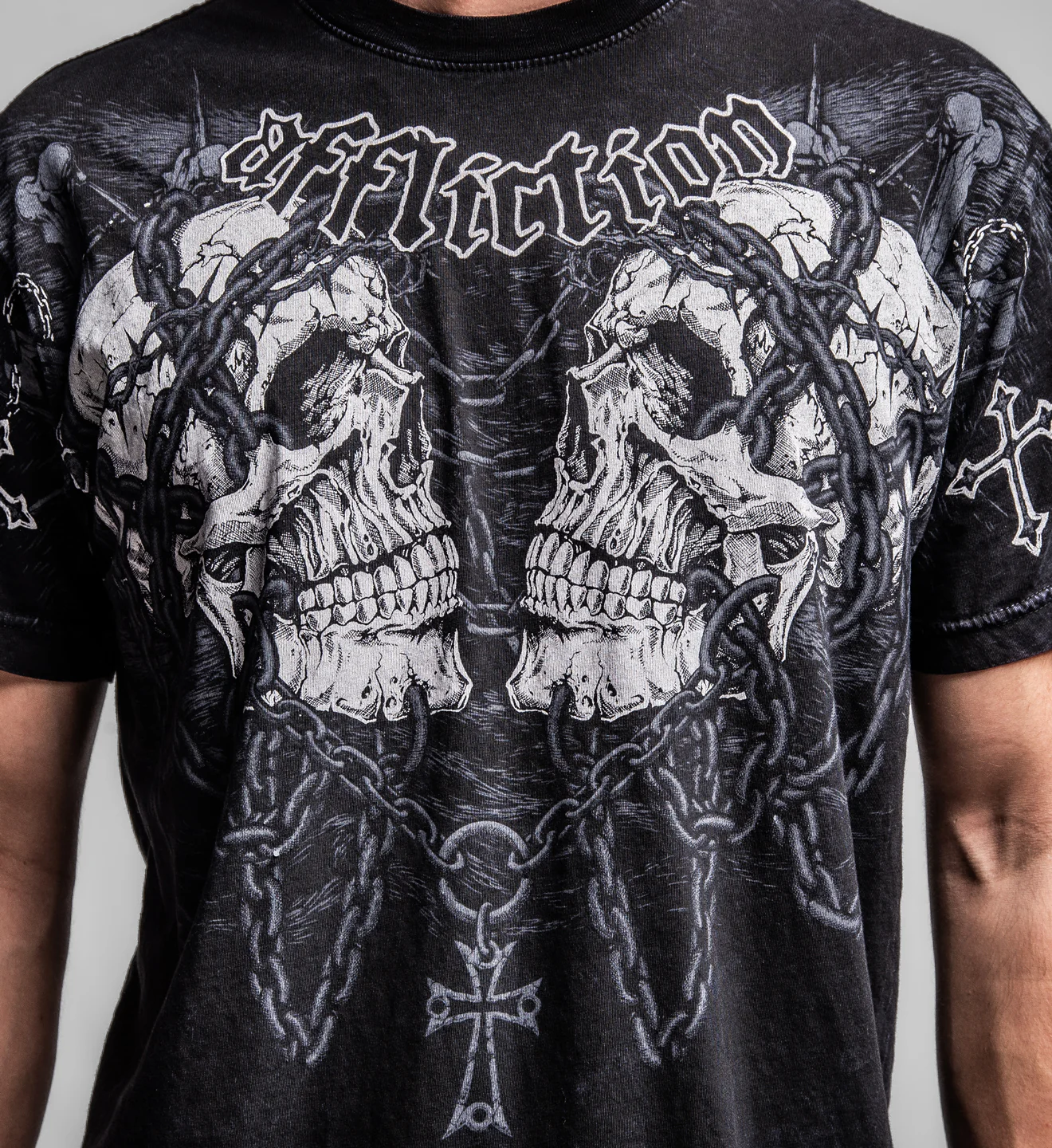 Chained Saint Thorns Tee - Image 9