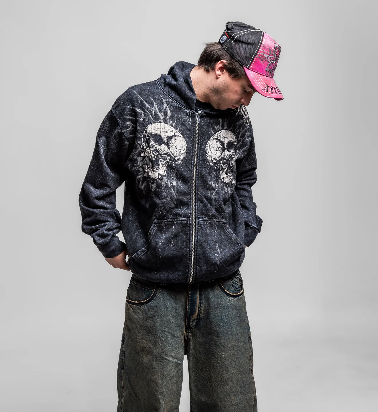 Collapse Zip-Up Hoodie - Image 8