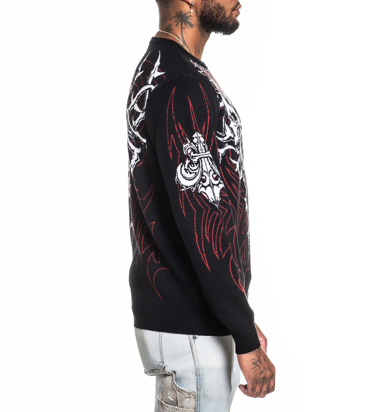 Corrosive Kingdom Knit Sweater - Image 4