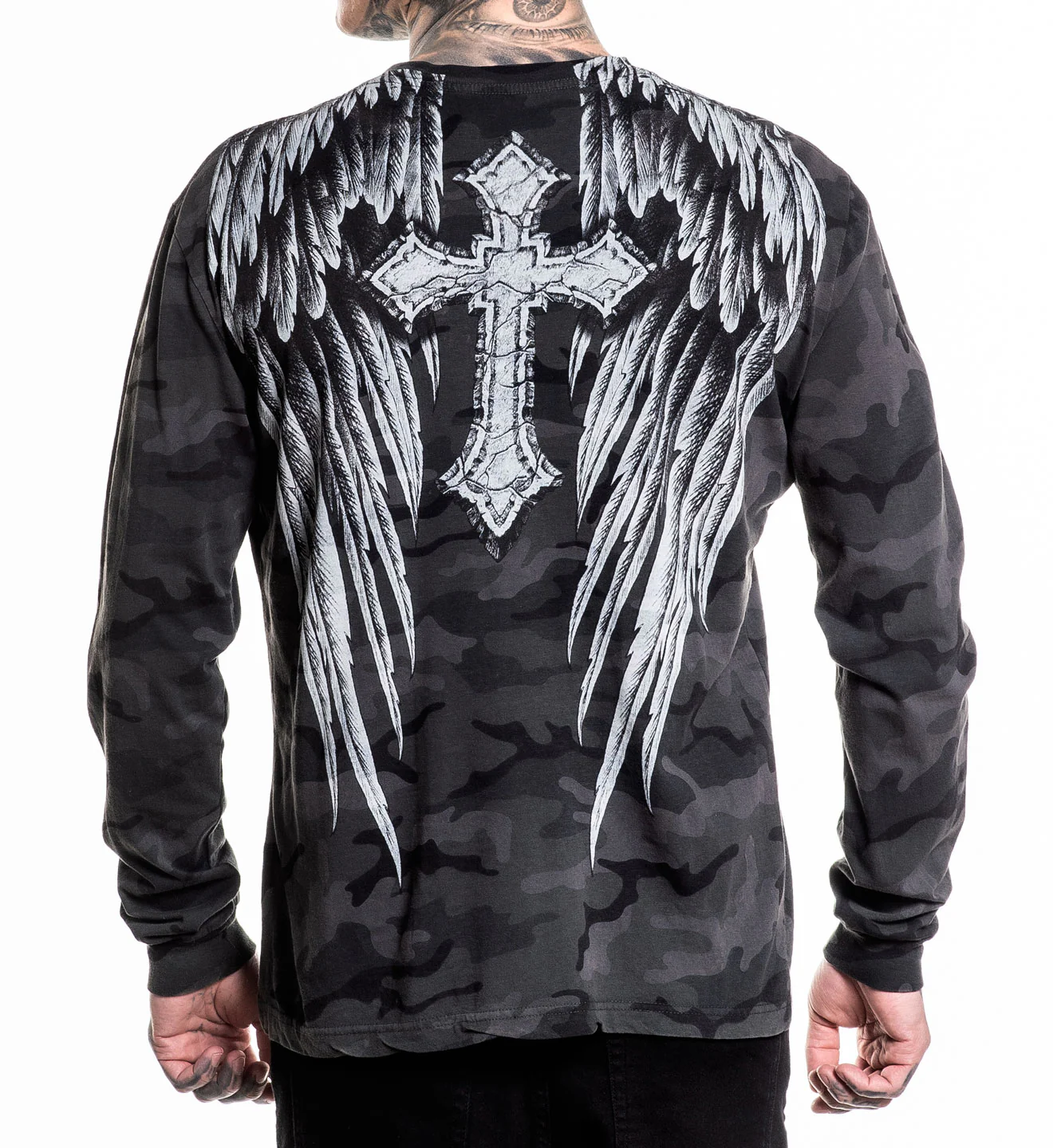 Crossed Over LS Tee - Image 4