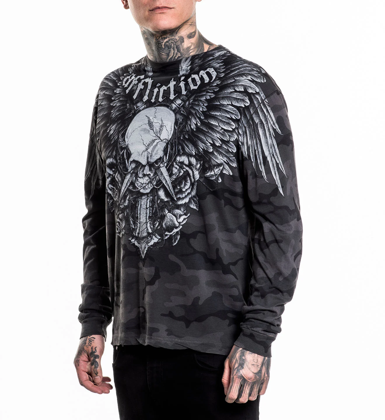 Crossed Over LS Tee - Image 5