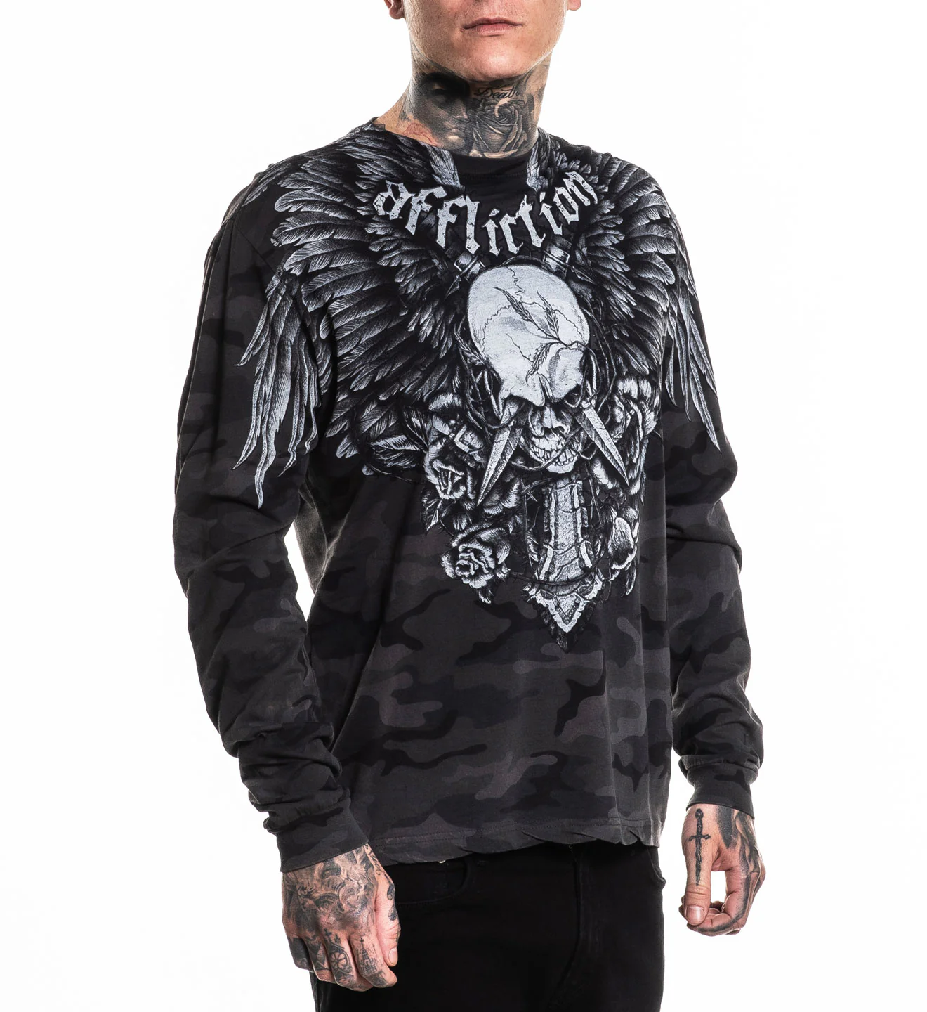 Crossed Over LS Tee - Image 6