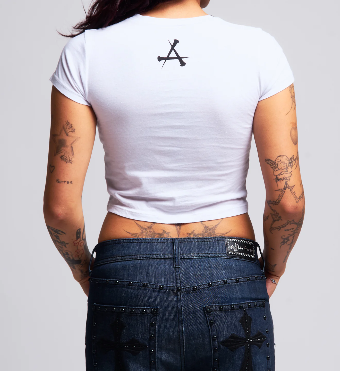 Death Eyes Baby Tee - Image 2