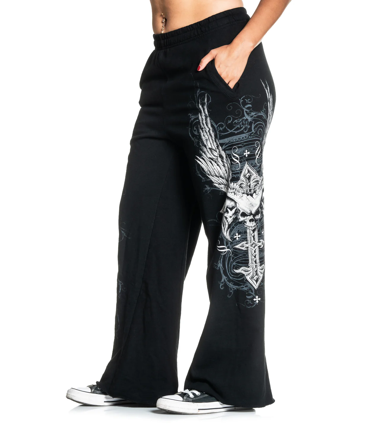 Wide Leg Death Eyes Sweatpant - Image 11
