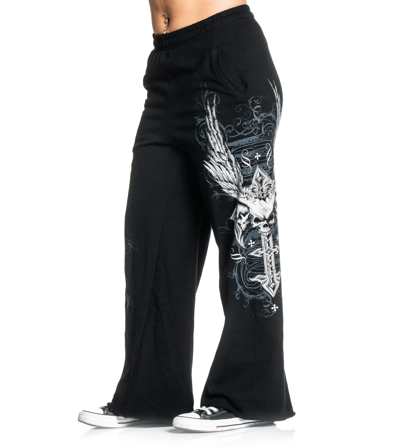 Wide Leg Death Eyes Sweatpant - Image 12