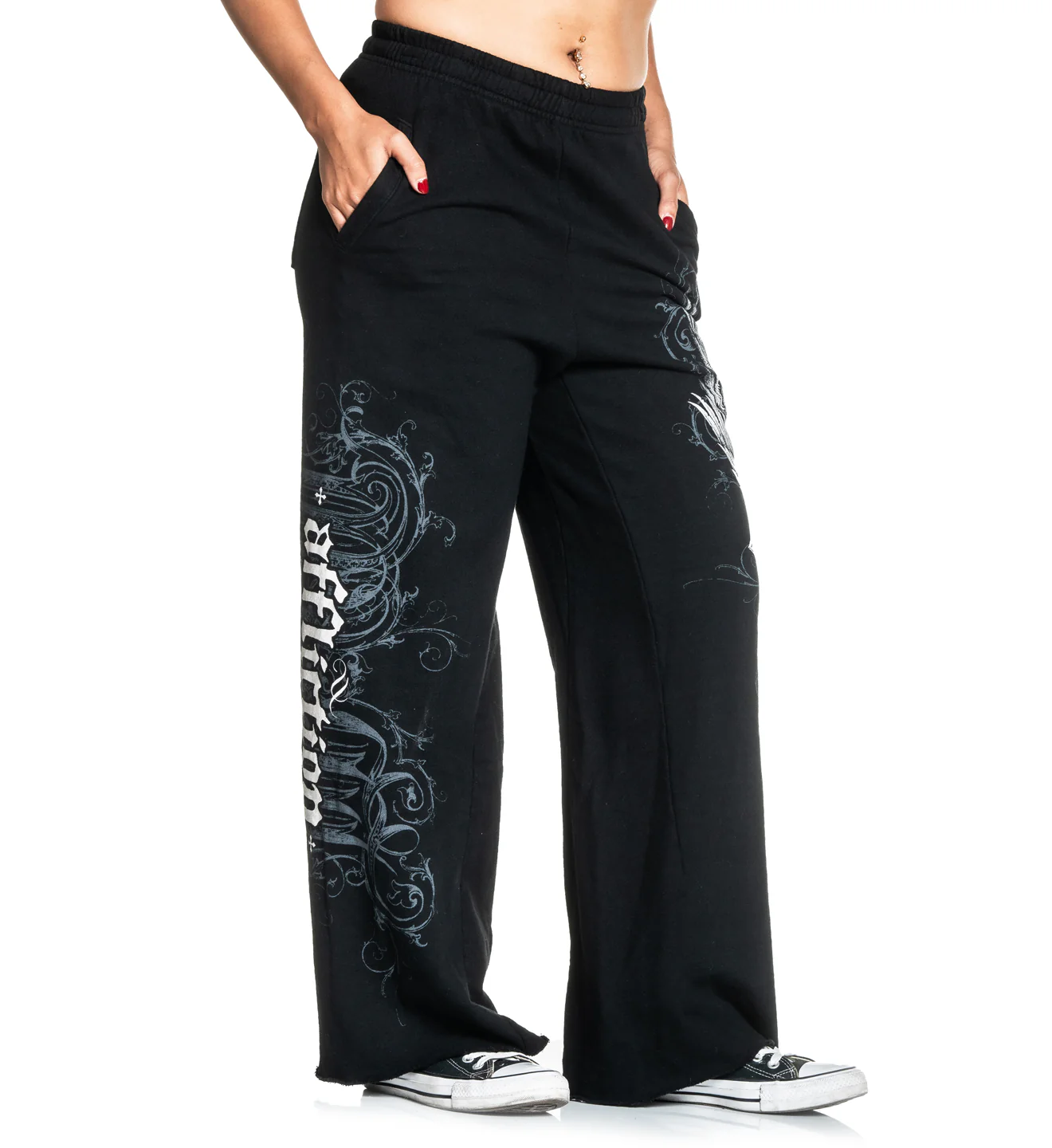 Wide Leg Death Eyes Sweatpant - Image 13