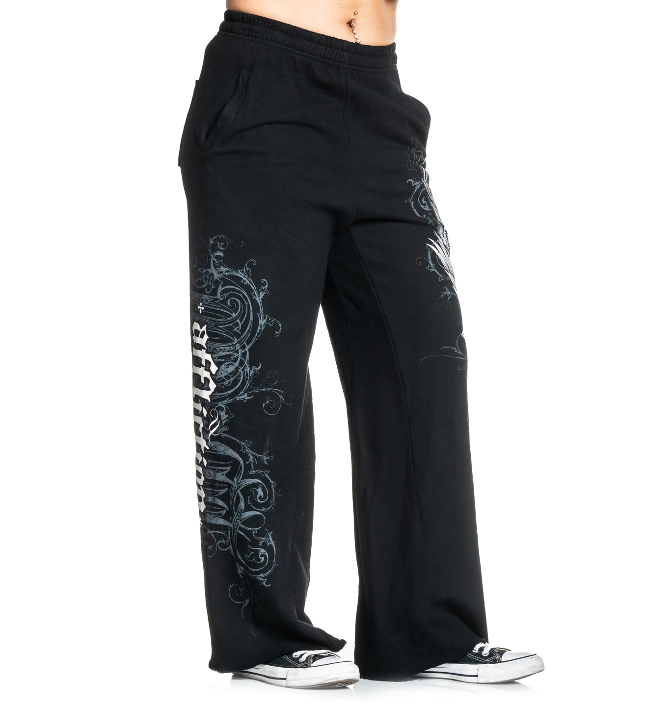 Wide Leg Death Eyes Sweatpant - Image 14