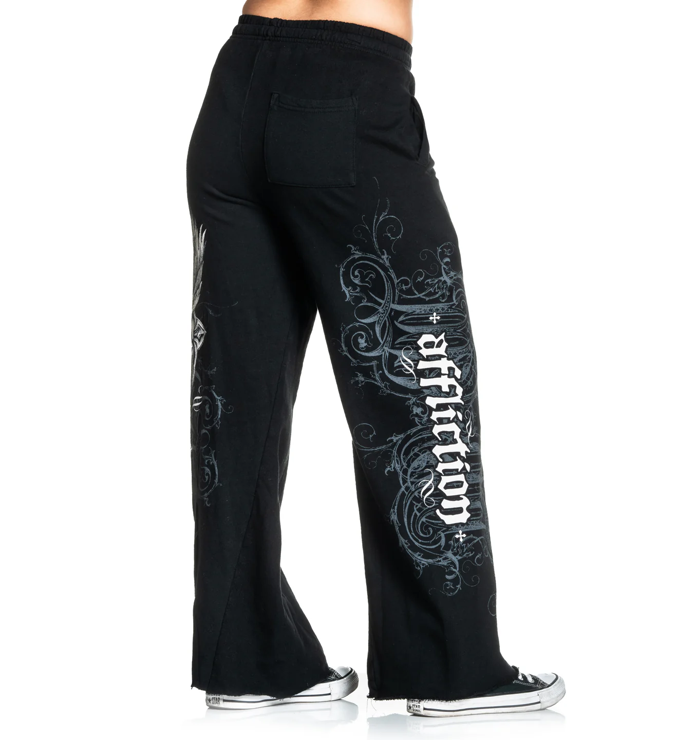 Wide Leg Death Eyes Sweatpant - Image 3