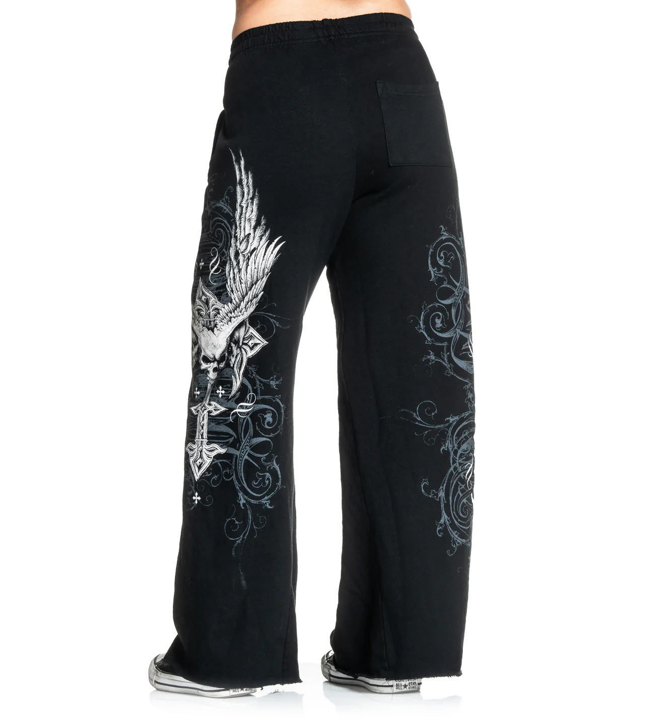 Wide Leg Death Eyes Sweatpant - Image 5