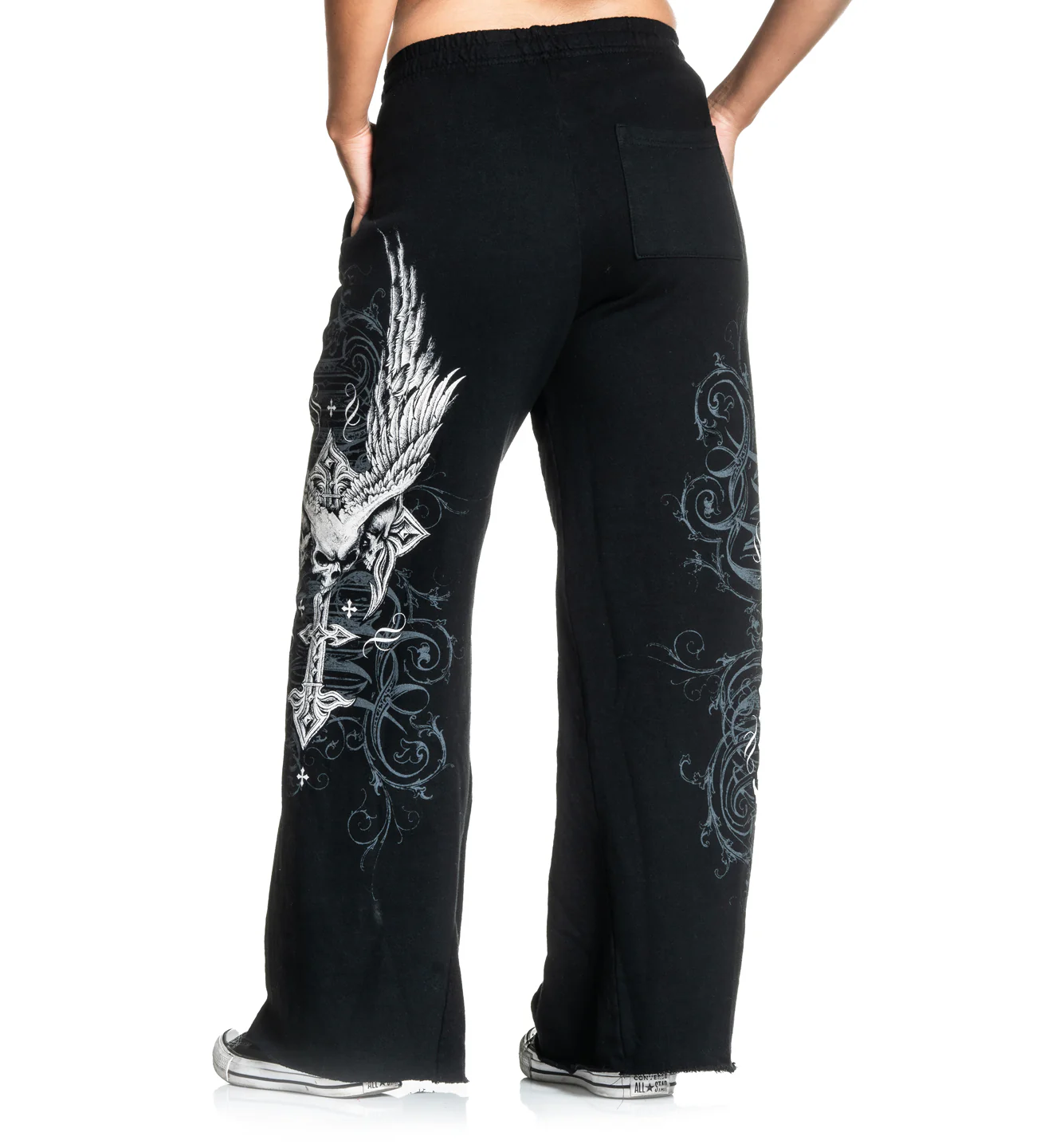 Wide Leg Death Eyes Sweatpant - Image 6