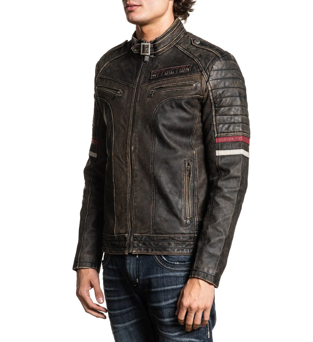 Desert Roads Leather Jacket - Image 3
