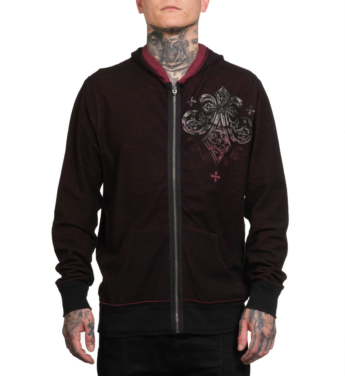 Dust Cloud Reversible Zip-Up Hoodie - Image 2