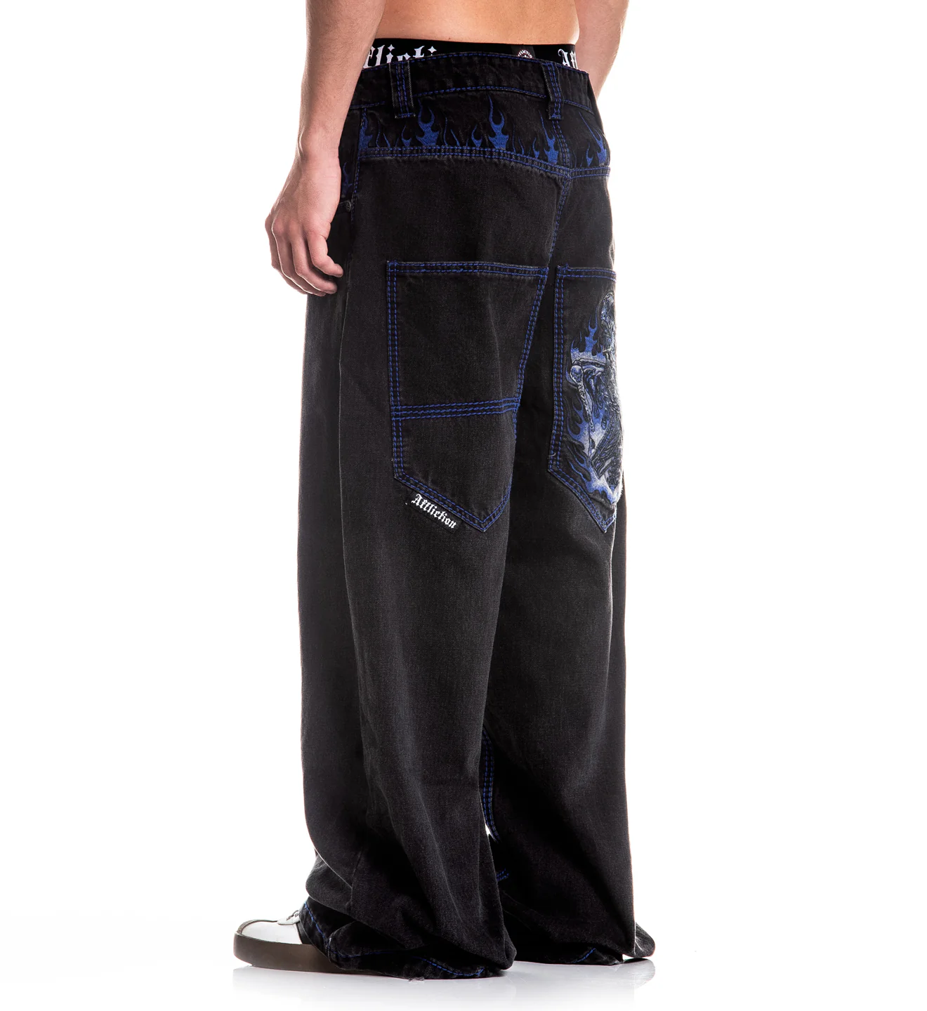 Extra Wide Flameful Faith Pants - Image 3