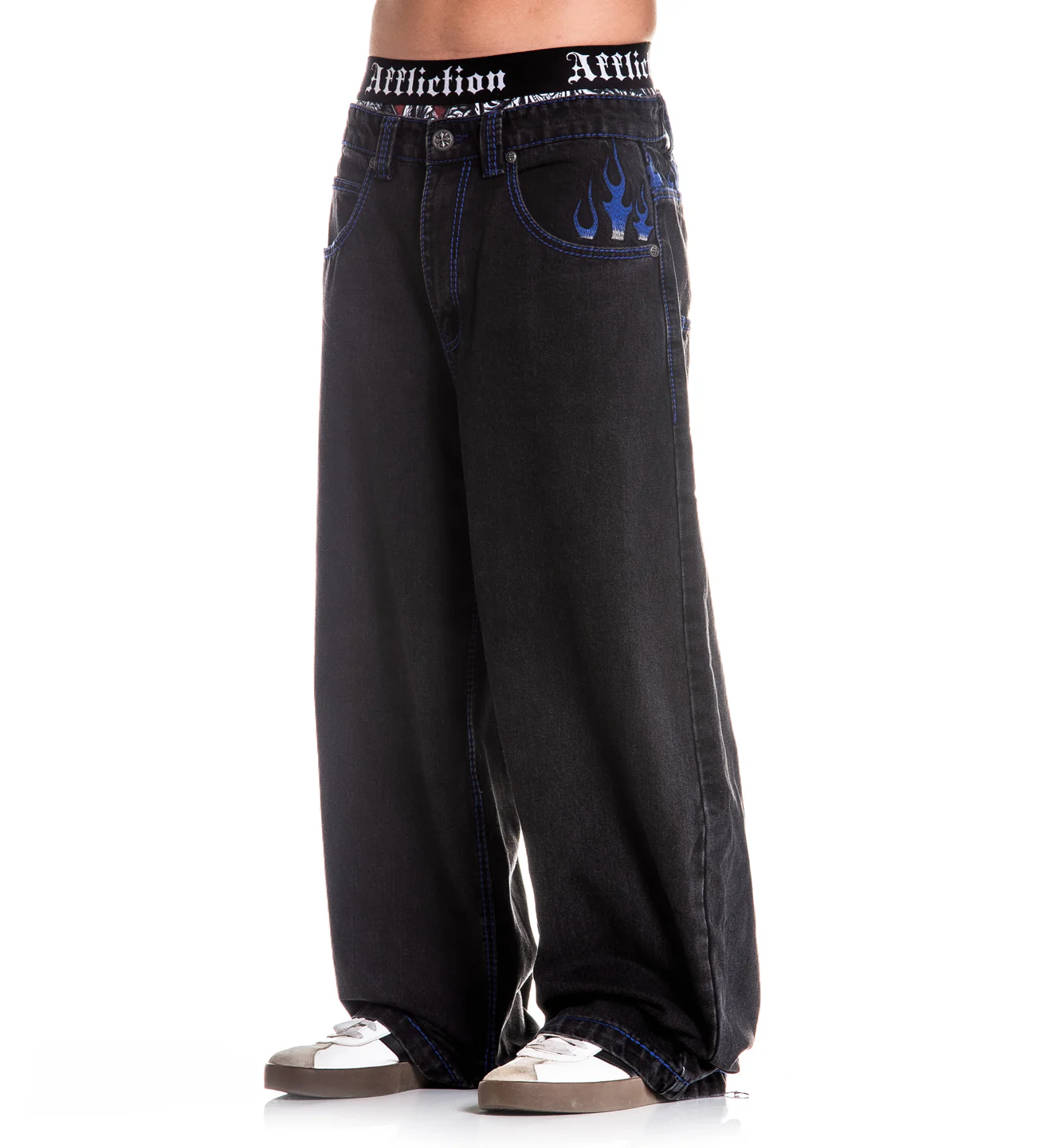Extra Wide Flameful Faith Pants - Image 4