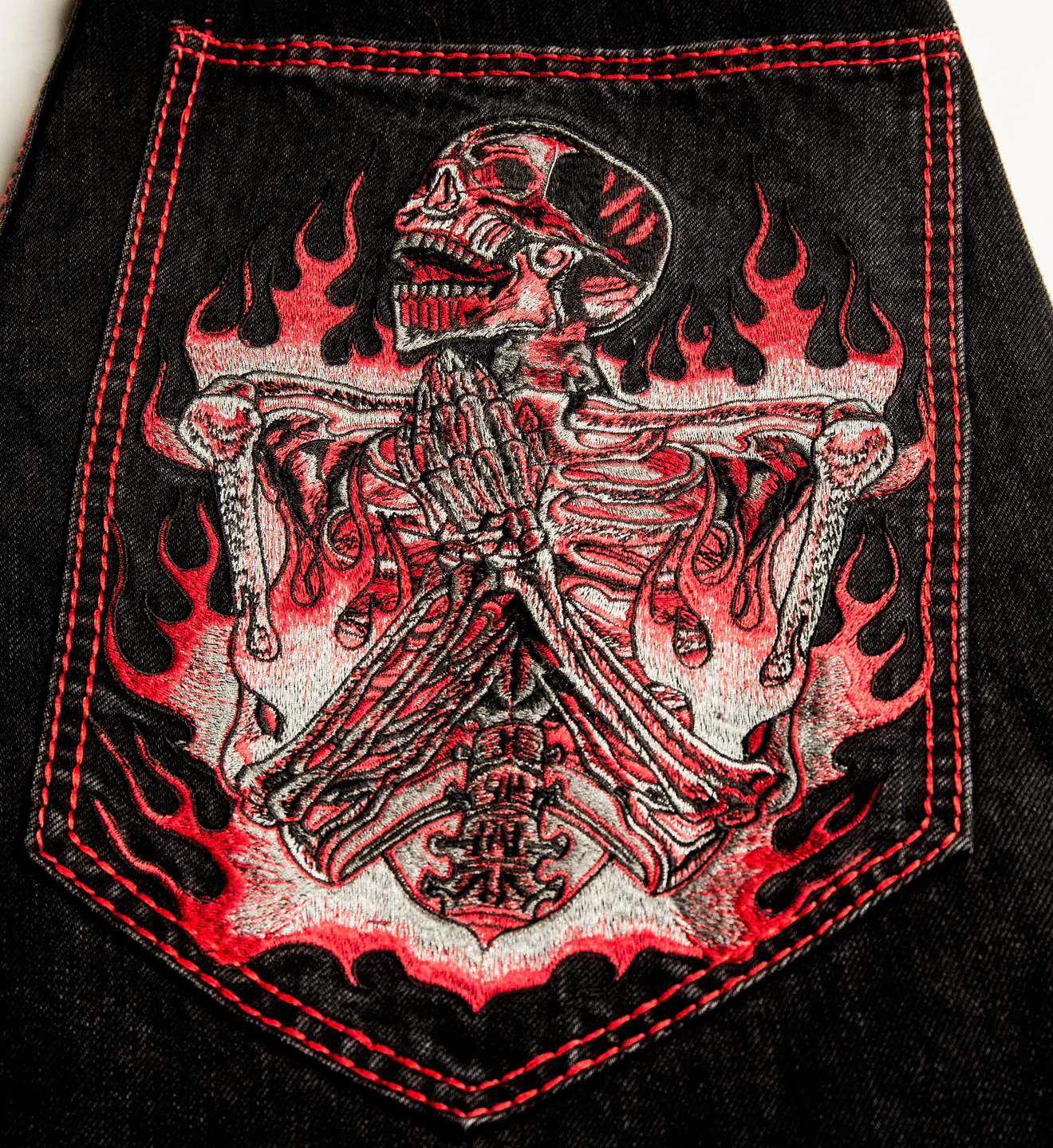 Extra Wide Flameful Faith Pants - Image 12
