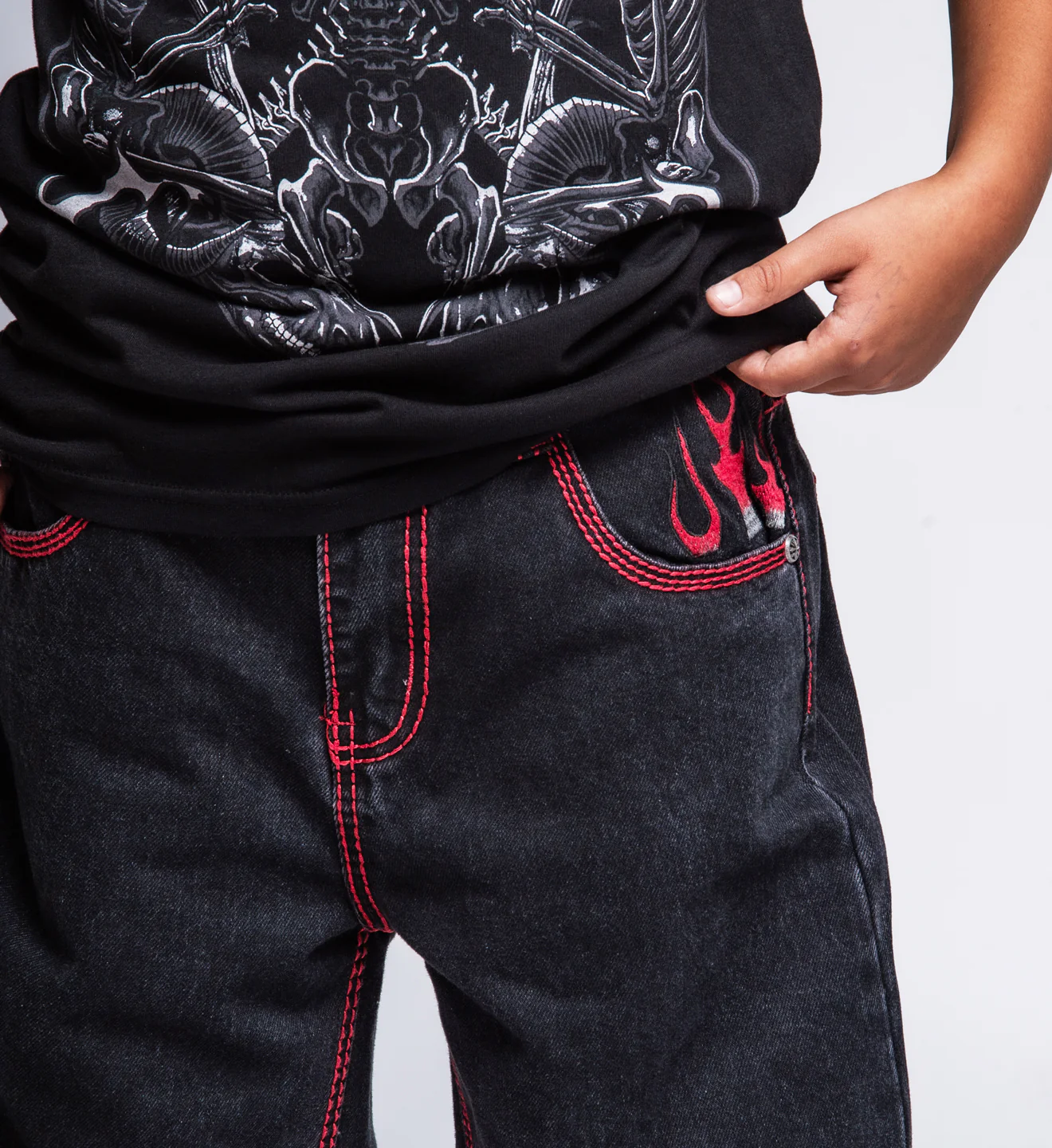 Youth Flameful Faith Extra Wide Pant - Image 3