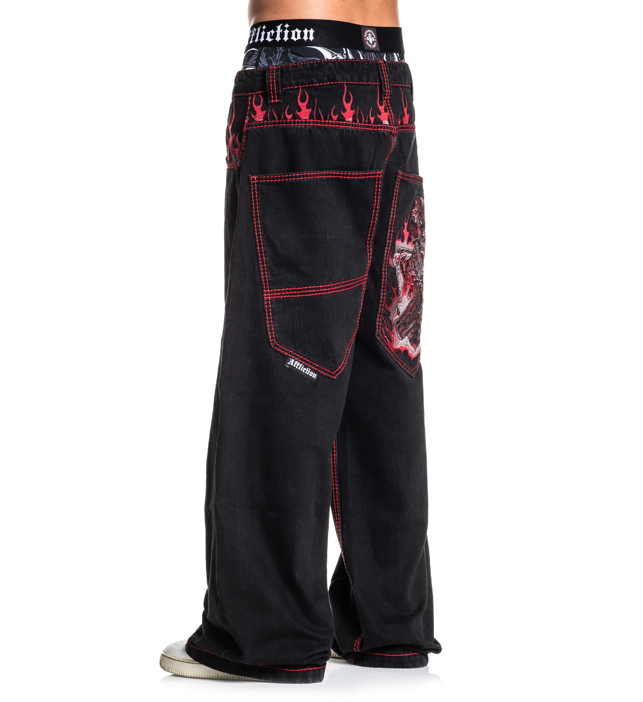 Extra Wide Flameful Faith Pants - Image 3
