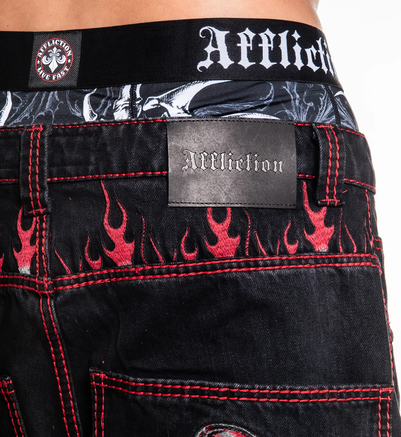 Extra Wide Flameful Faith Pants - Image 4