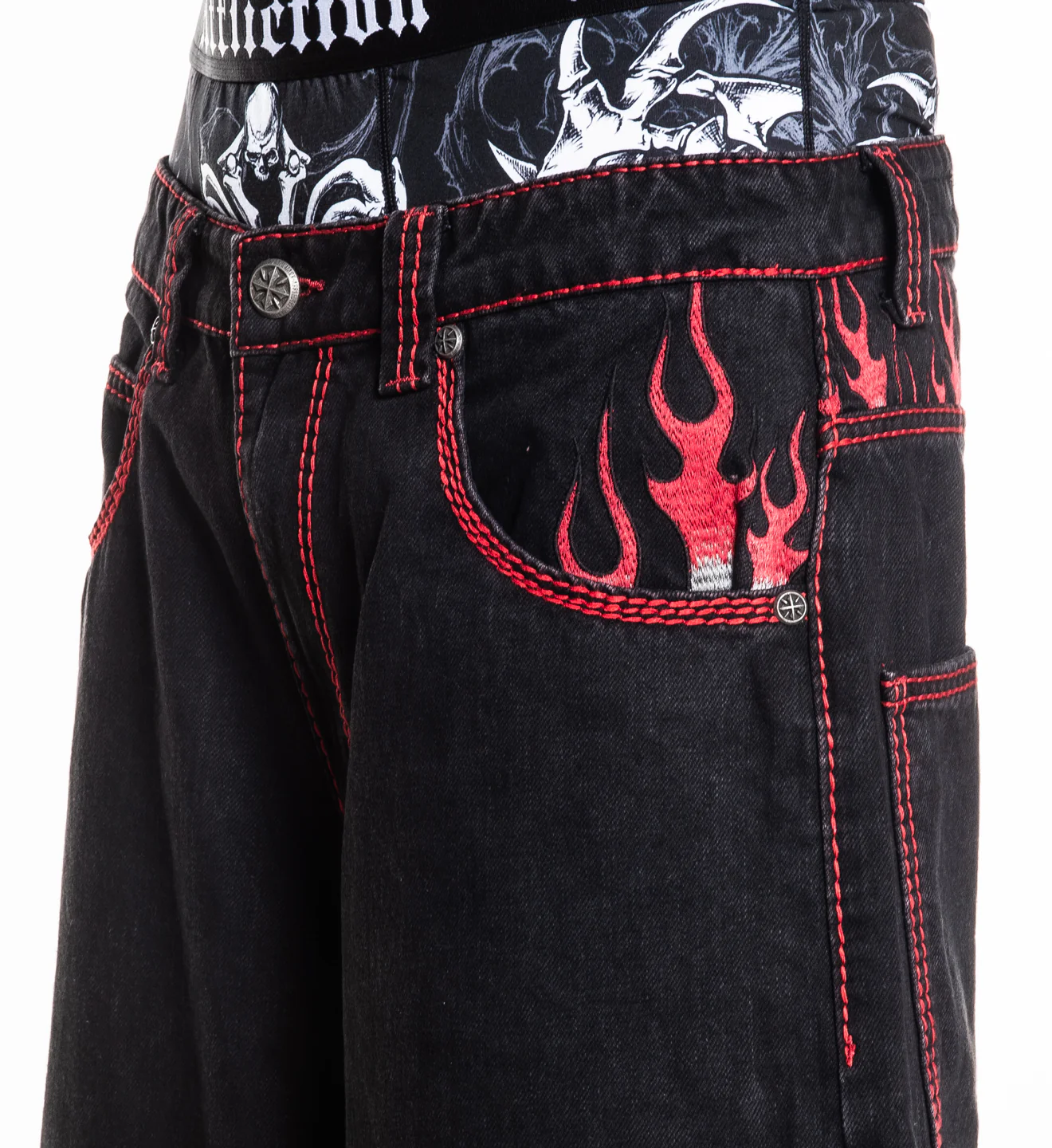 Extra Wide Flameful Faith Pants - Image 5