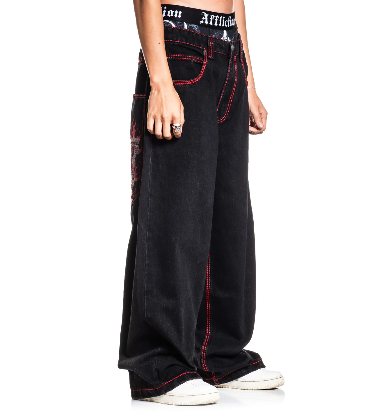 Extra Wide Flameful Faith Pants - Image 7