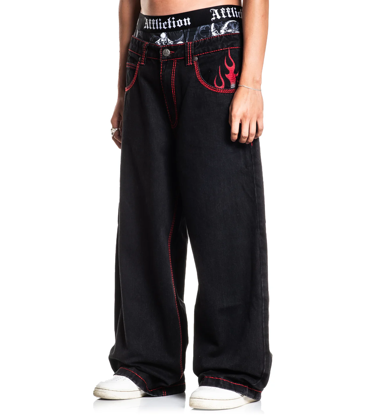 Extra Wide Flameful Faith Pants - Image 8