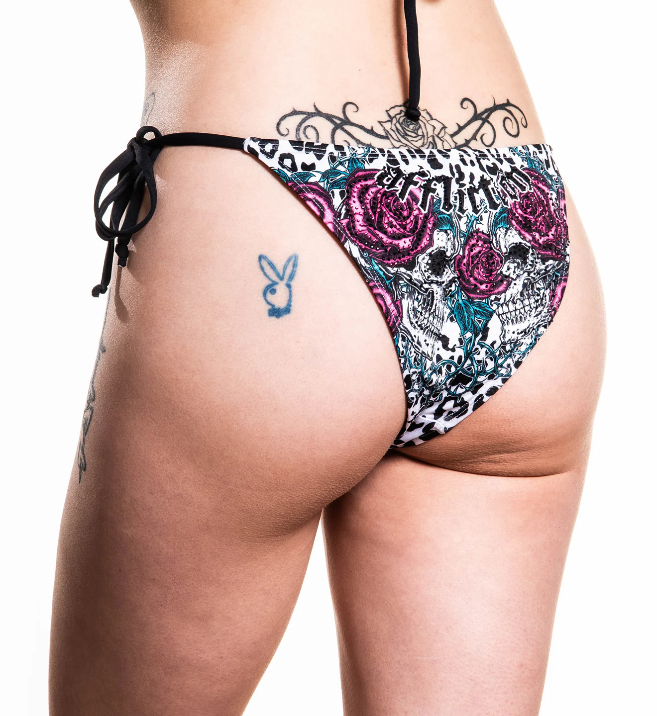 Forgotten Side Tie Skimpy Bikini Bottom - Image 9