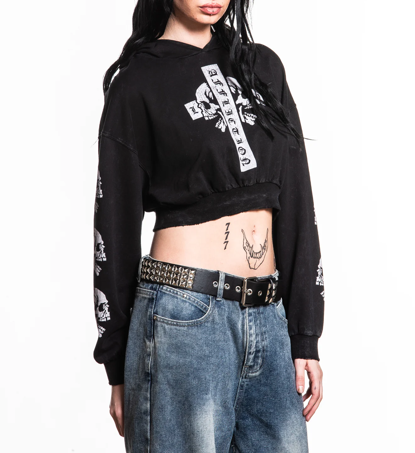 Free Mind Crop Po Hood - Image 4