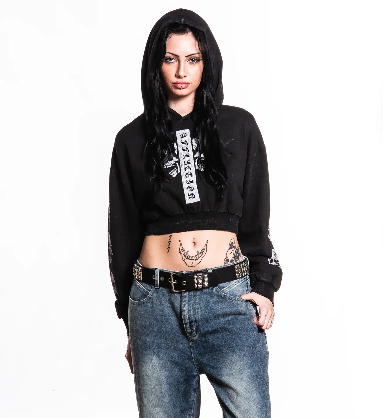 Free Mind Crop Po Hood - Image 7
