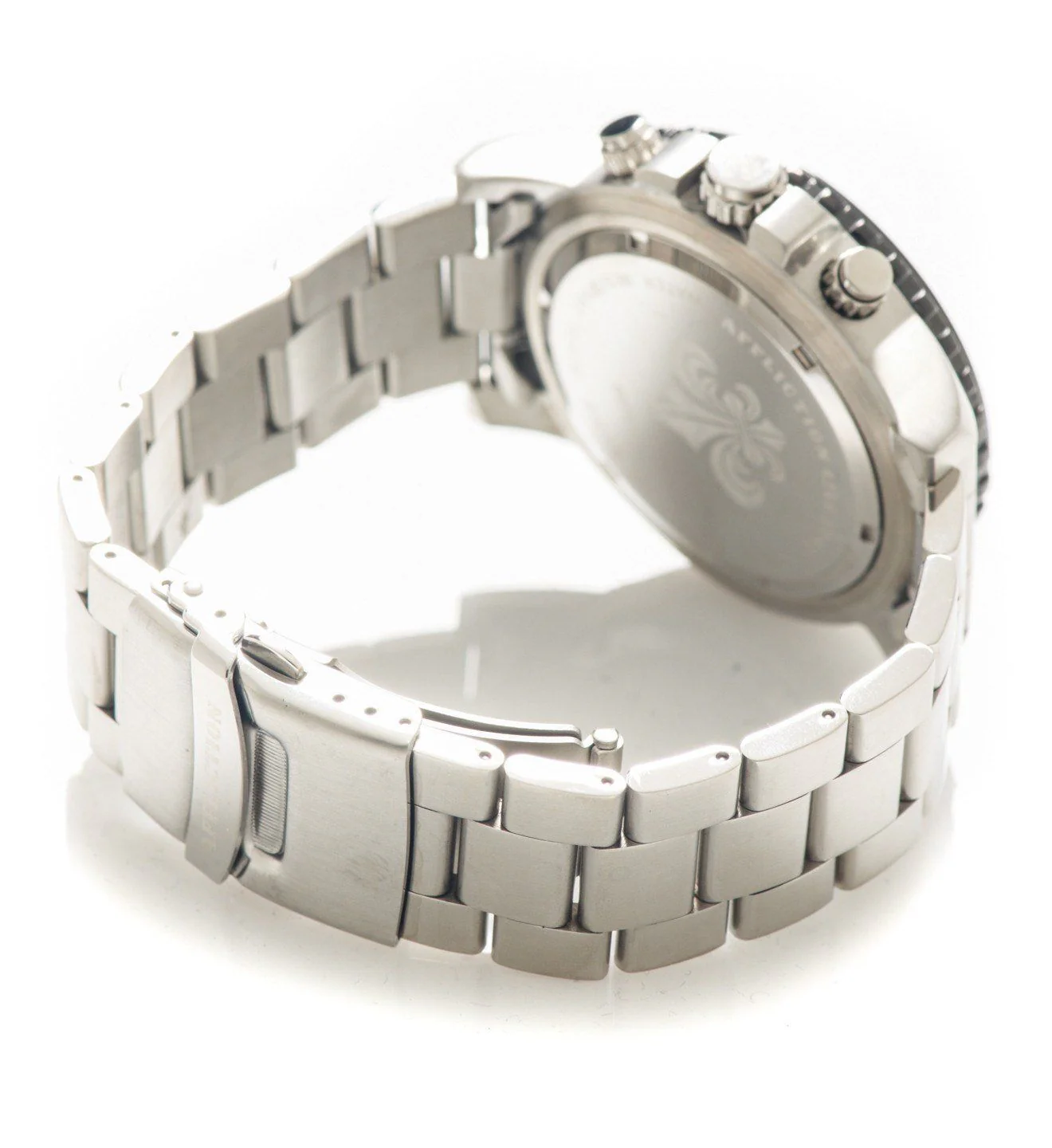 Gents Chronograph Steel Watch - Image 4