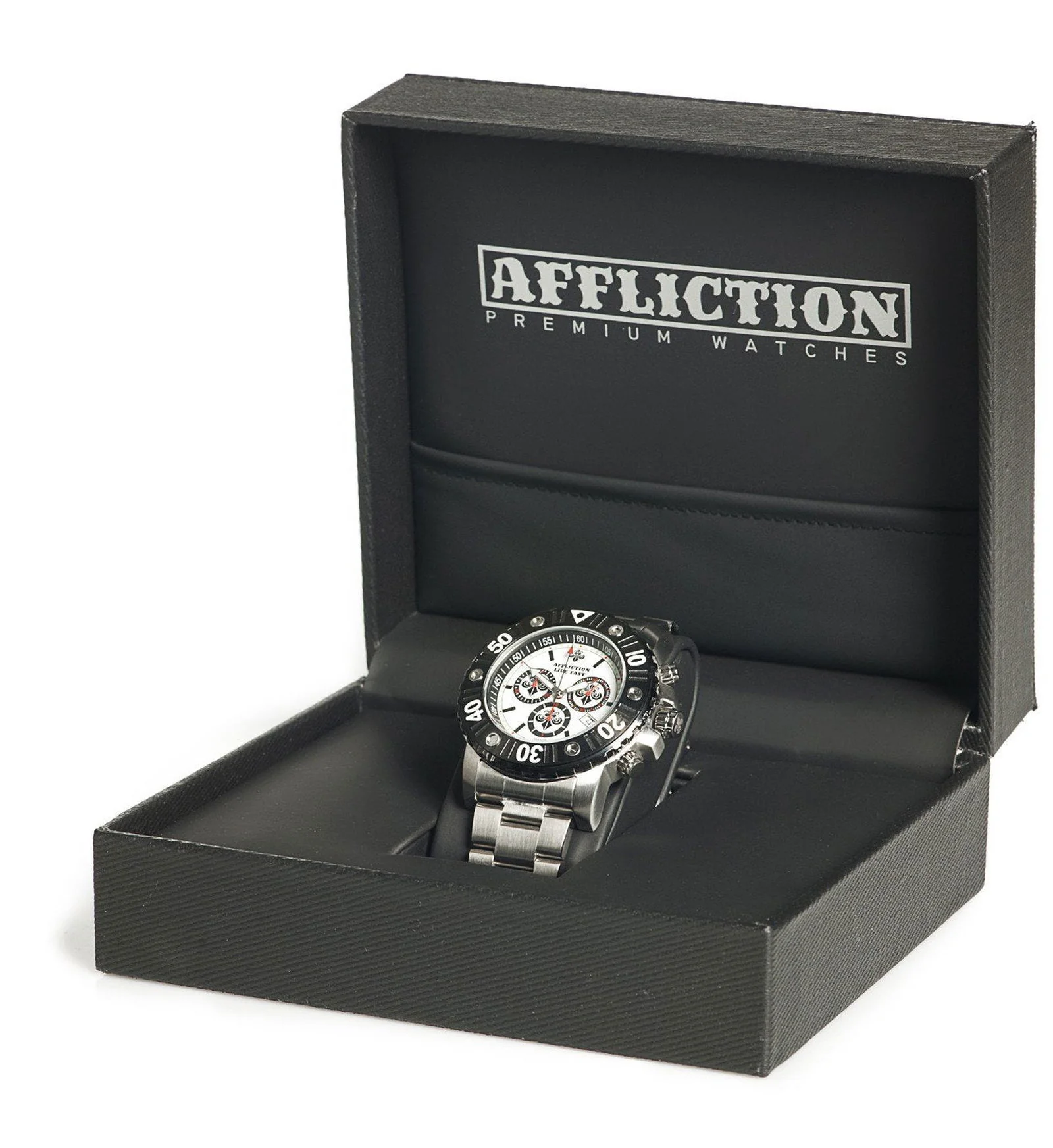 Gents Chronograph Steel Watch - Image 6