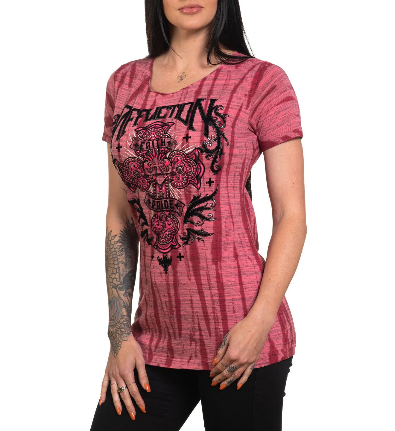 Glimmery Smoke Tee - Image 3