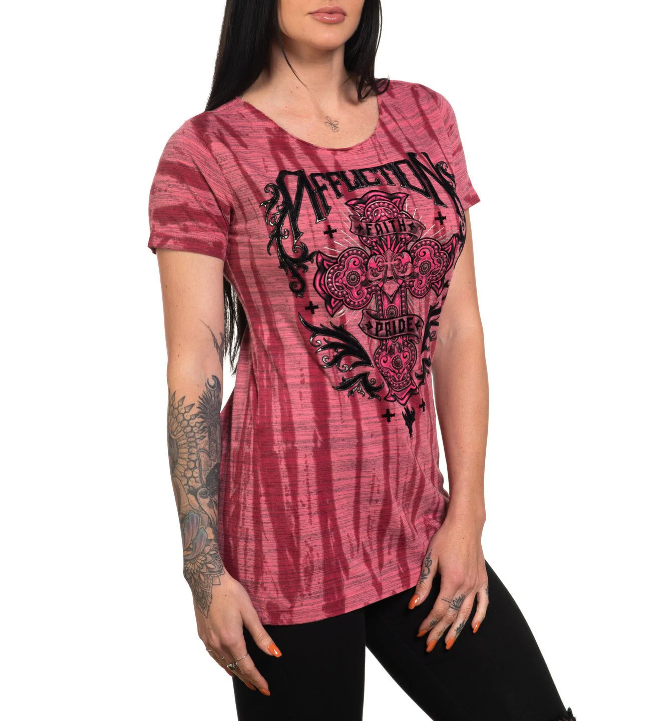 Glimmery Smoke Tee - Image 4