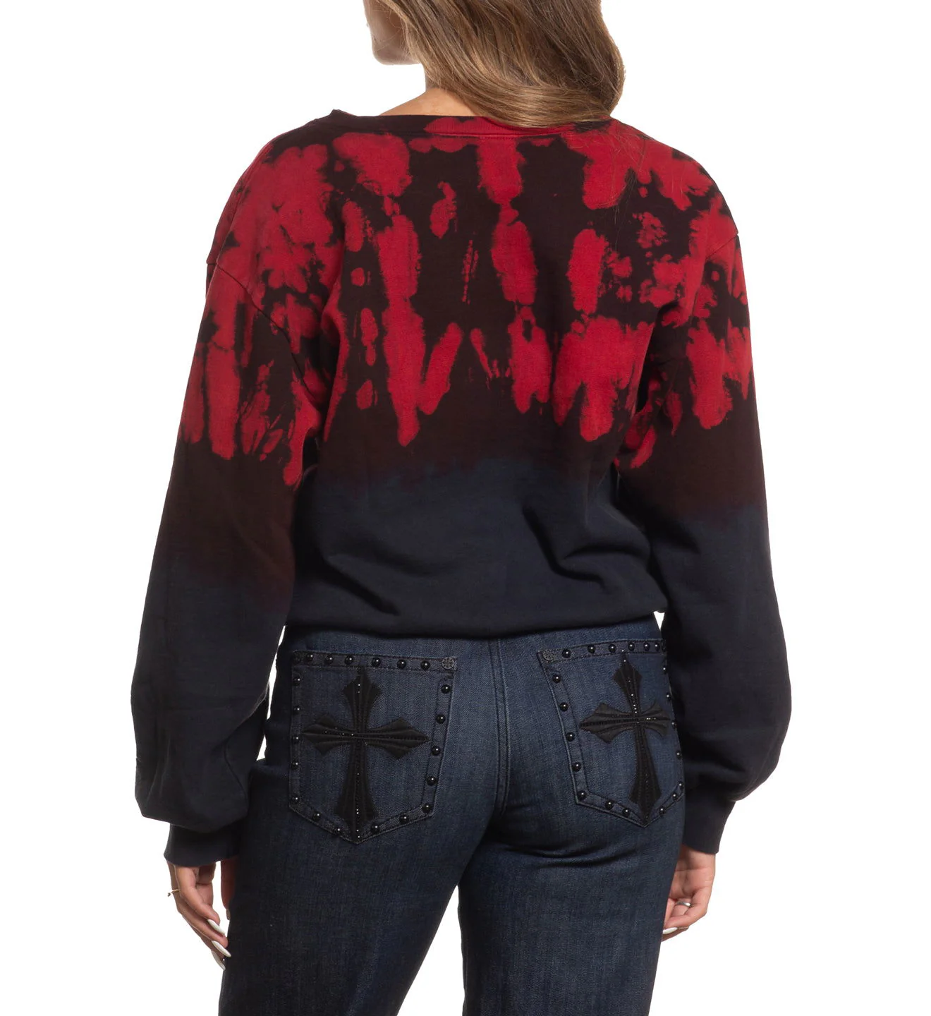 Heart And Roses LS Crewneck - Image 2