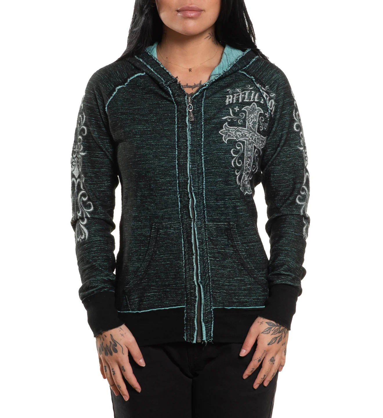 Jasmine Reversible Zip-Up Hoodie - Image 4