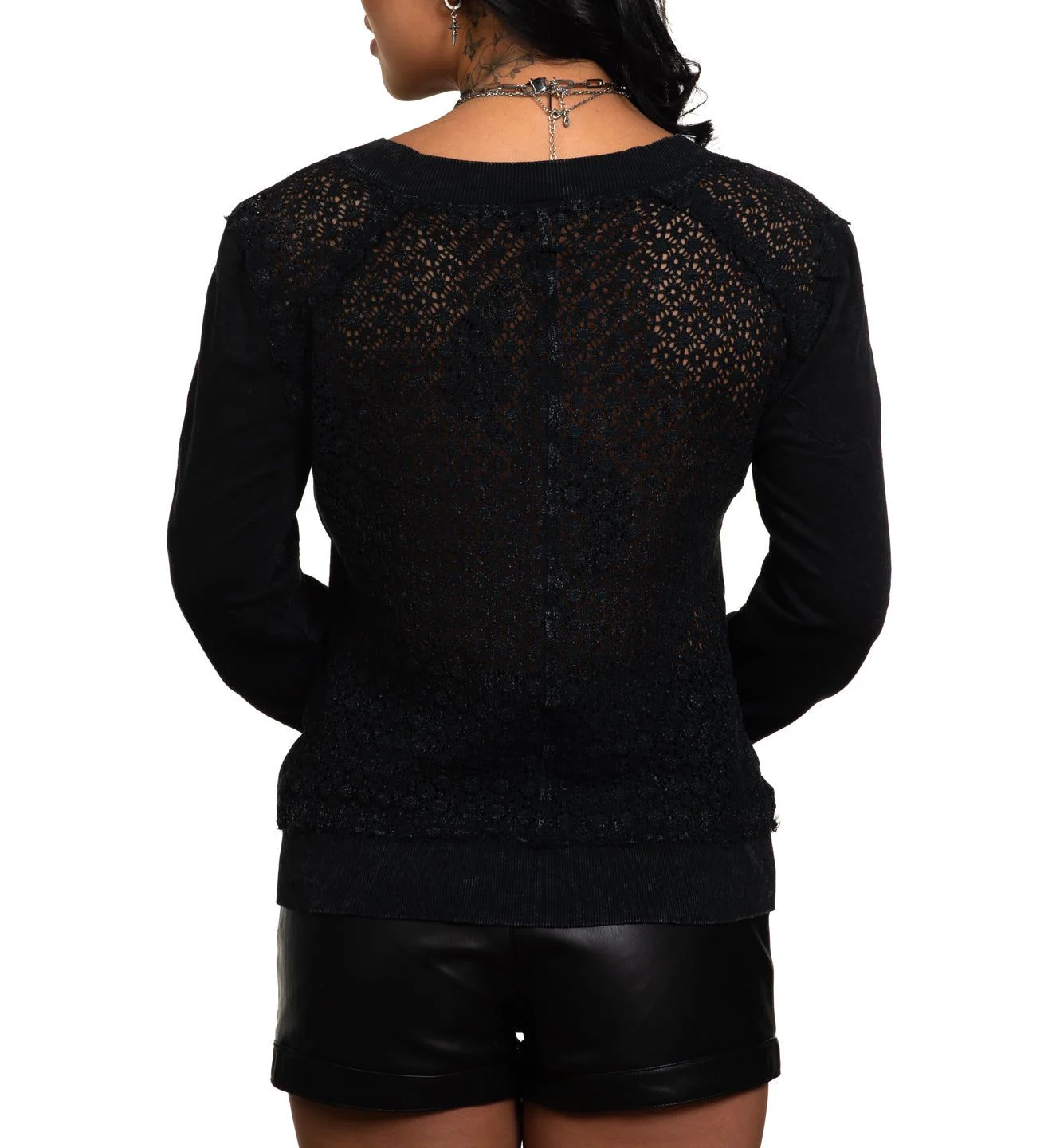 Leopard Rock LS Fleece - Image 2