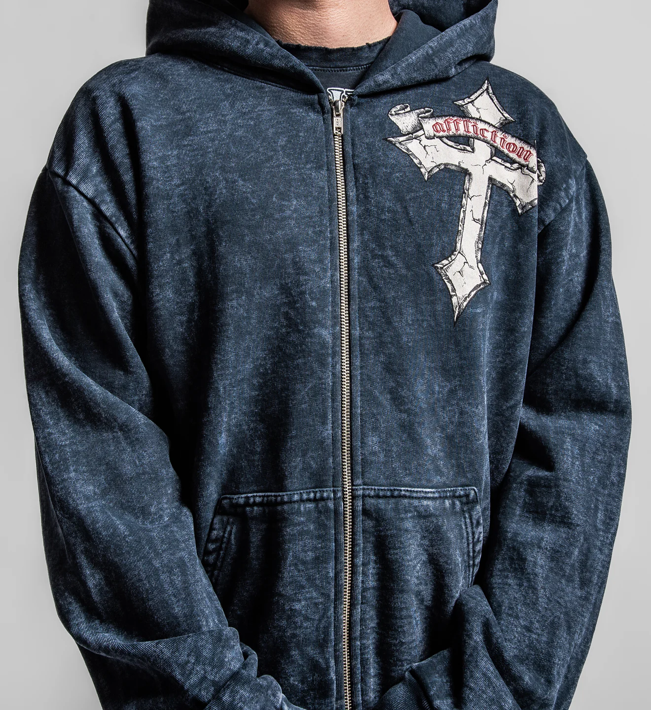 Live Fast Zip-Up Hoodie - Image 3