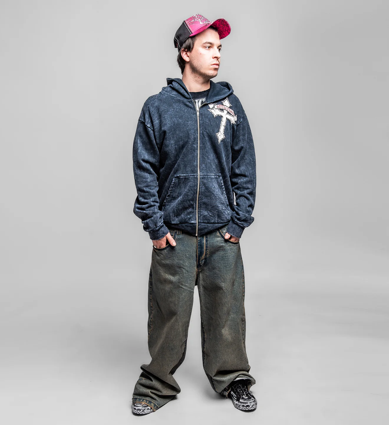 Live Fast Zip-Up Hoodie - Image 8