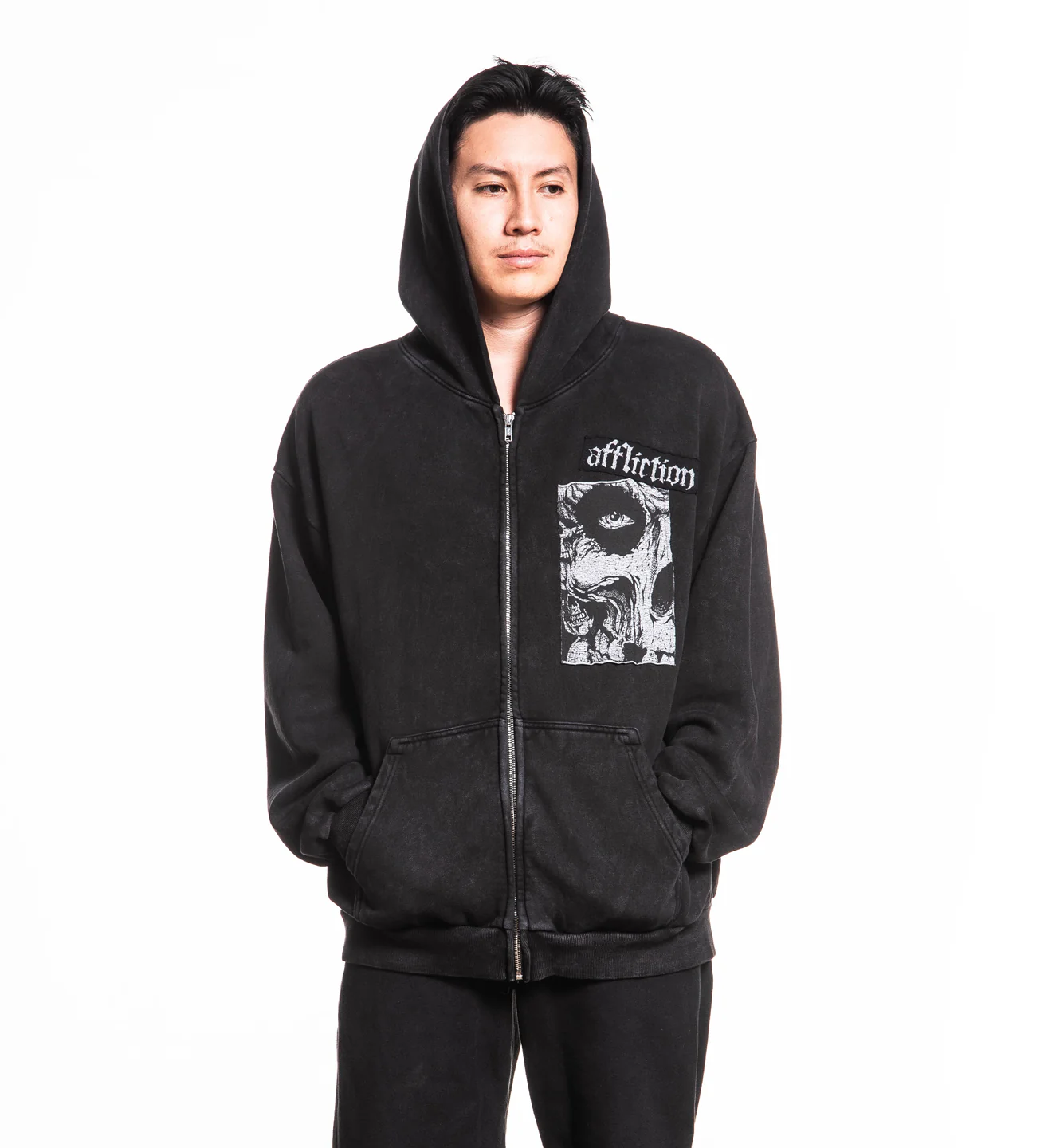 Misfits Skully Zip Hood - Image 3