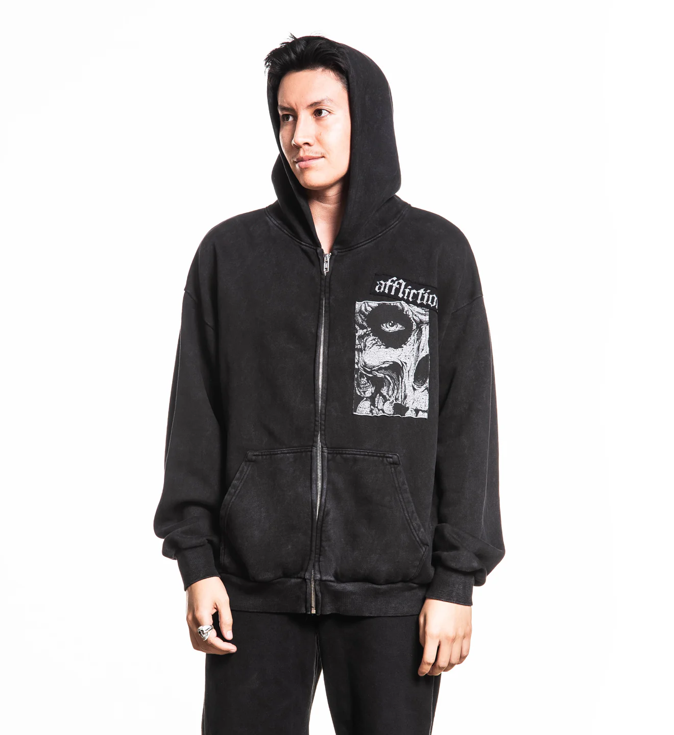 Misfits Skully Zip Hood - Image 5