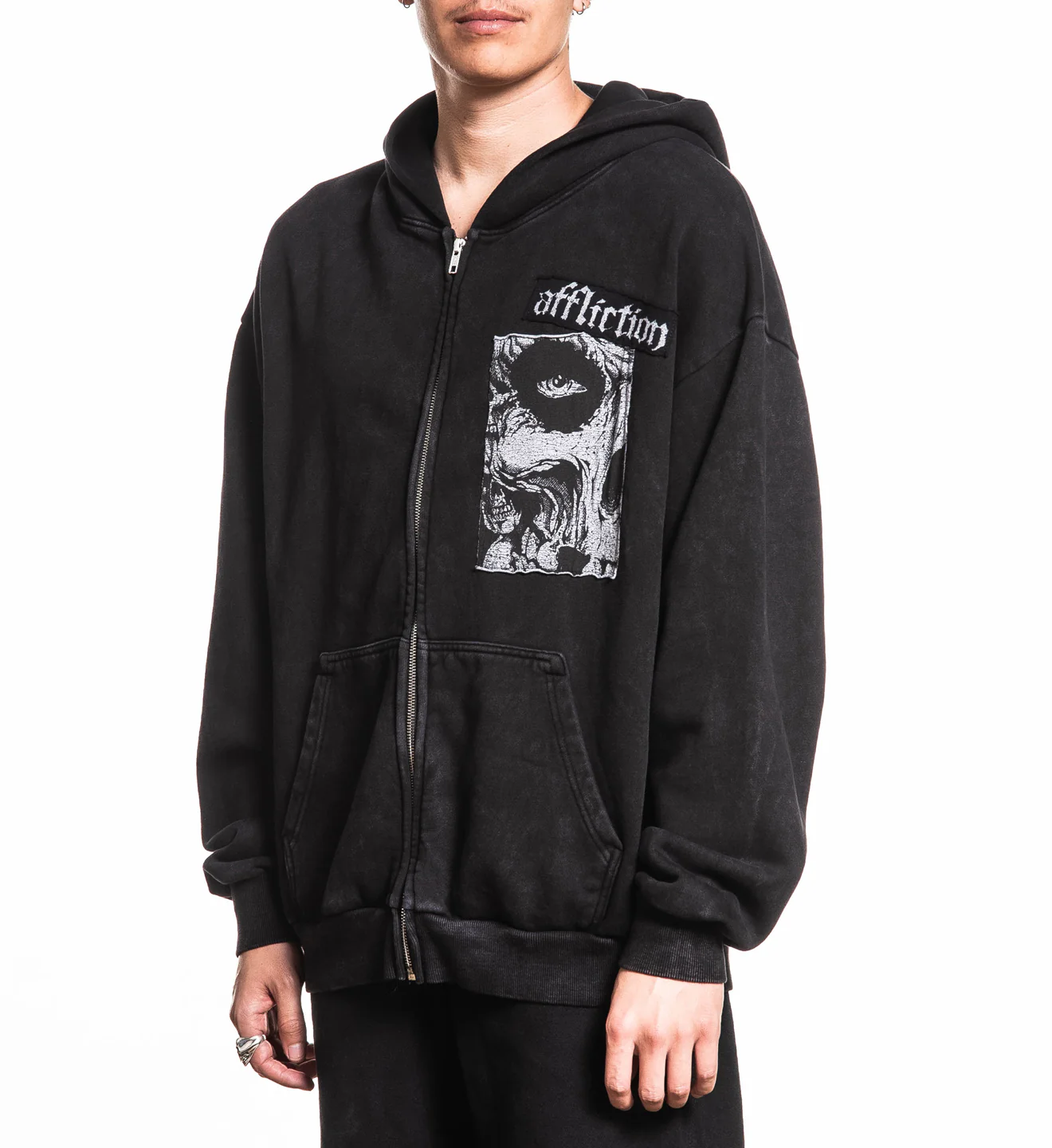 Misfits Skully Zip Hood - Image 6