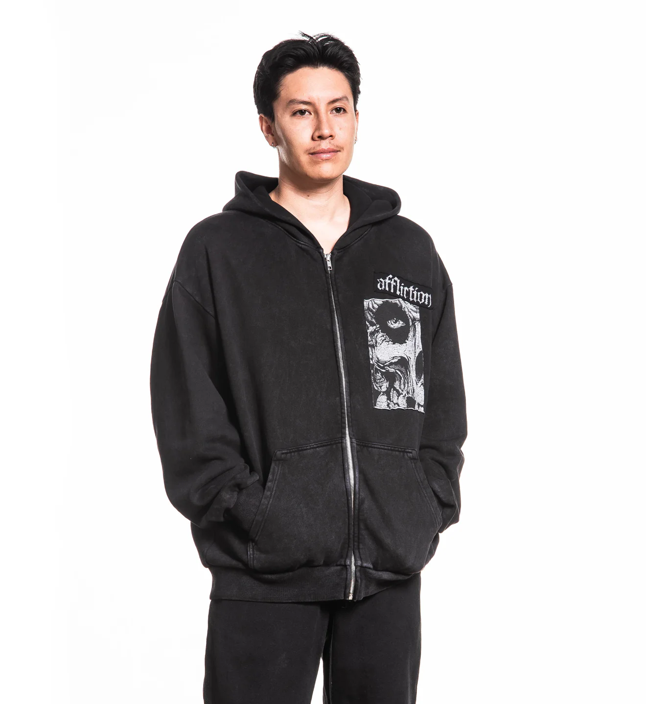 Misfits Skully Zip Hood - Image 7