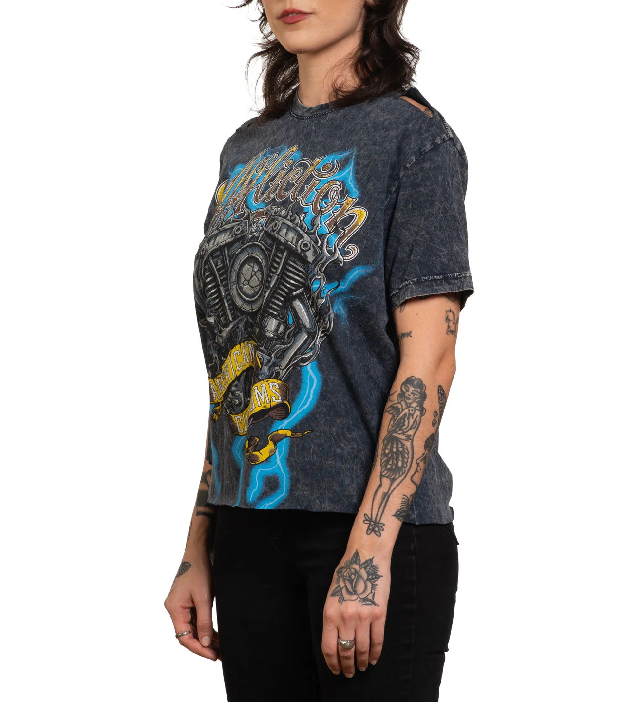 Motor Flame Tee - Image 4