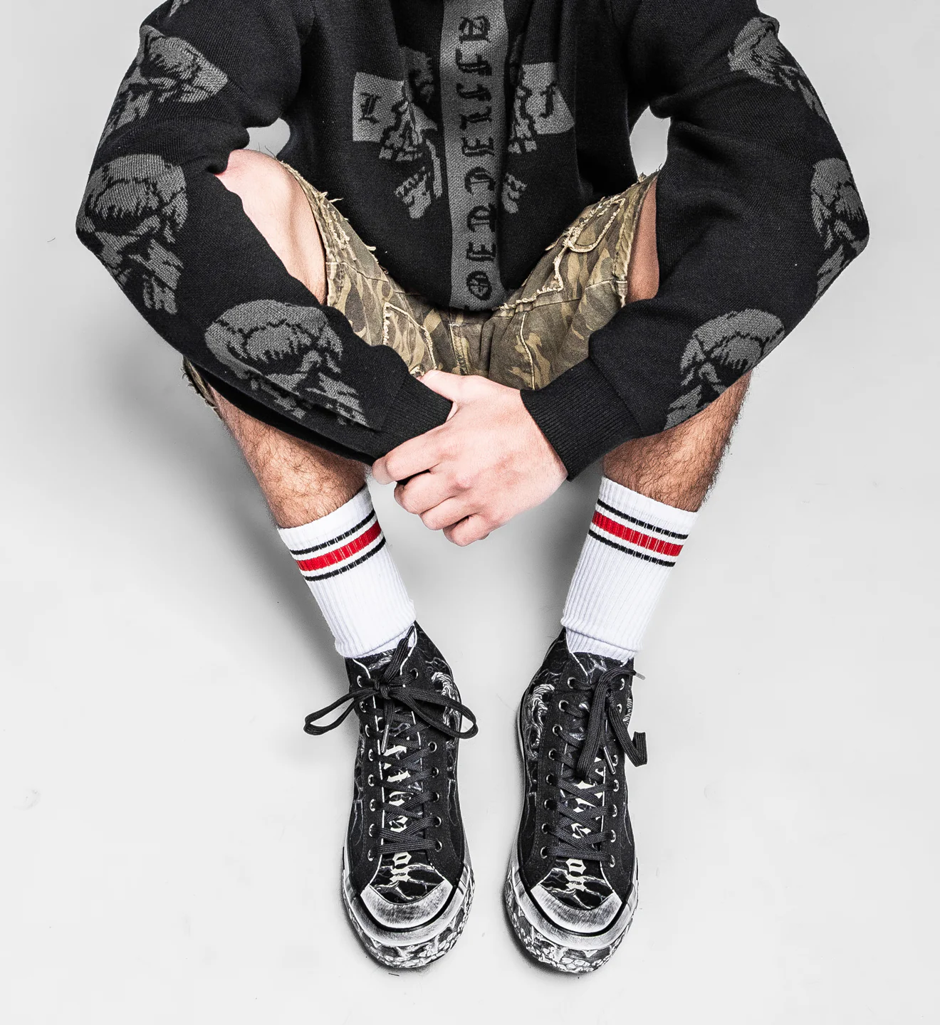 Natural Rot Hi-Top Shoe - Image 16