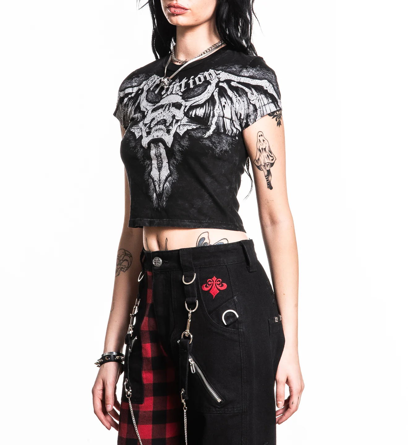 Night Screamer Baby Tee - Image 7