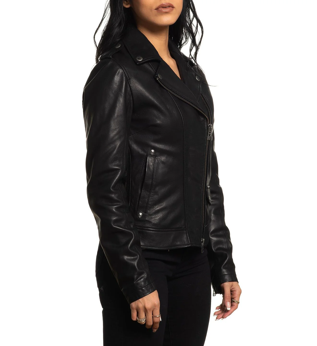 Rebel Rebel Moto Leather Jacket - Image 3