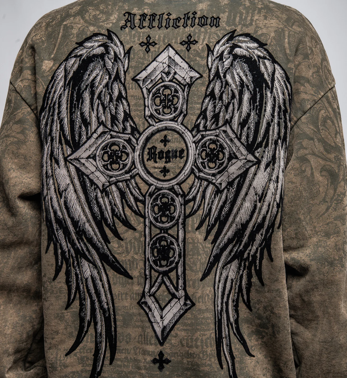 Rogue Crossed Zip-Up Hoodie - Image 4